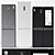 LG Refrigerator Set: Style and Functionality 3D model small image 1