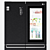 LG Refrigerator Set: Style and Functionality 3D model small image 2