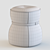 Elegant Lepli Stool by Poltrona Frau 3D model small image 3