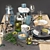 Elegant Dining Set: Tableware 05 3D model small image 2