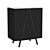 Minotti Easel Vertical Cabinet: Elegant and Functional 3D model small image 1