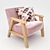 Cozy Kids' Armchair: MINIO 3D model small image 1
