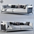 Ashley Poly Sofa: Modern Comfort 3D model small image 1