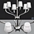 Elegant Mayflower Chandelier 3D model small image 1