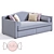 Iriska Ruby Kids Sofa: Stylish and Comfortable 3D model small image 4