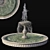 Elegant 3D Classic Fountain 3D model small image 1