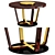 Elegant Seven Sedie Chair 3D model small image 1