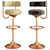 Johansson Bar Stools: Elegant & Modern 3D model small image 1