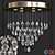 Italian Ceiling Light Fixture 3D model small image 1