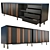 Larissa Buffet Sideboard: Stylish Console Table 3D model small image 1