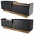 Ocara Closed Buffet - Stylish Sideboard Console 3D model small image 1