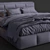 Modern Italian DUNN Bed 3D model small image 3