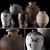 Modern Rh Vases Collection 3D model small image 1