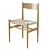 Designer CH36 Chair: High-Quality 3D Model 3D model small image 1