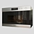 Hotpoint-Ariston Built-in Microwave: MN 212 IX HA 3D model small image 1