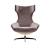 Modern Swivel Armchair 03 3D model small image 2