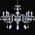 Crystal Lux DALIA SP8 Classic Pendant 3D model small image 2