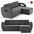 Martin Corner Sofa | Elegant and Spacious 3D model small image 1