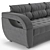 Martin Corner Sofa | Elegant and Spacious 3D model small image 2