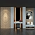 Modern Hallway Cabinet Set 3D model small image 1