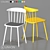 Stylish BC-8312 Chairs: Compact & Instagram-worthy 3D model small image 1