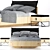 Modern Loft Bed: Berke Collection 3D model small image 1