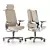 ErgoChic Office Chair 3D model small image 2