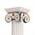 Grecian Beauty: Ionian Column 3D model small image 2