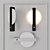 Scandinavian LED Wall Sconce 3D model small image 1