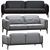 Comfort and Style: FIOTTO Sofa Set 3D model small image 3