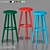  Stylish BC-8087 Bar Stools 3D model small image 1