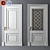 Sleek Steel Door - DOOR_03 3D model small image 1