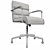 Sophia Leather Conference Chair 3D model small image 3