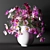 Pink Blossom Bouquet 3D model small image 1