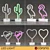 Cactus LED Lamp 3D model small image 1