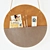 Leather Wall Pocket: Organize Your Space 3D model small image 2