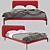 Contemporary Moon Bed 3D model small image 1