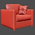 Comfort at its best: Ikea Vimle Armchair 3D model small image 3