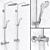 HANSGROHE Croma Select S 280: Ultimate Shower System 3D model small image 1