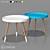 Elegant T-288 Coffee Table 3D model small image 1