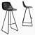 Lapalma Miunn Bar Stool 3D model small image 1