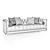 Luxury Savoy Sofa: Timeless Elegance for Your Home 3D model small image 3