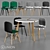 Modern BC-8323 Chairs and Tables 3D model small image 1