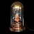Steampunk Glass Dome - Edison Lamp 3D model small image 2