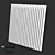 ZIGZAG Gypsum 3D Panel: Unleash Creativity with Artpole 3D model small image 1