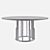 Elegant Aston Daytona Dining Table 3D model small image 3