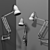 Anglepoise Bra: Stylish Lighting Solution 3D model small image 3