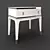 Elegant RIMINI Bedside Table by Fratelli Barri 3D model small image 2