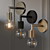 Industrial Socket Single Sconce 3D model small image 1