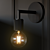 Industrial Socket Single Sconce 3D model small image 2